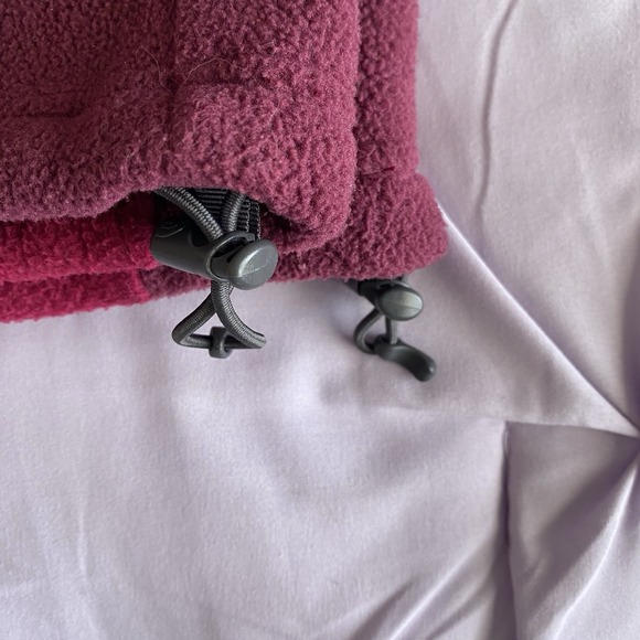 The North Face Fleece Jacket Full Zip Khumbu Purple Pink Cozy Women's Large - Picture 9 of 9